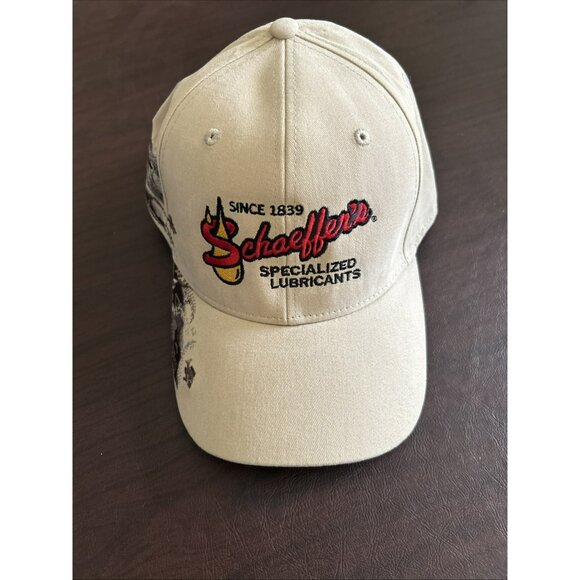 NEW Schaeffer’s Lubricants Dri-Duck Bass Fishing Hat Embroidered Bass Cap - Picture 3 of 9